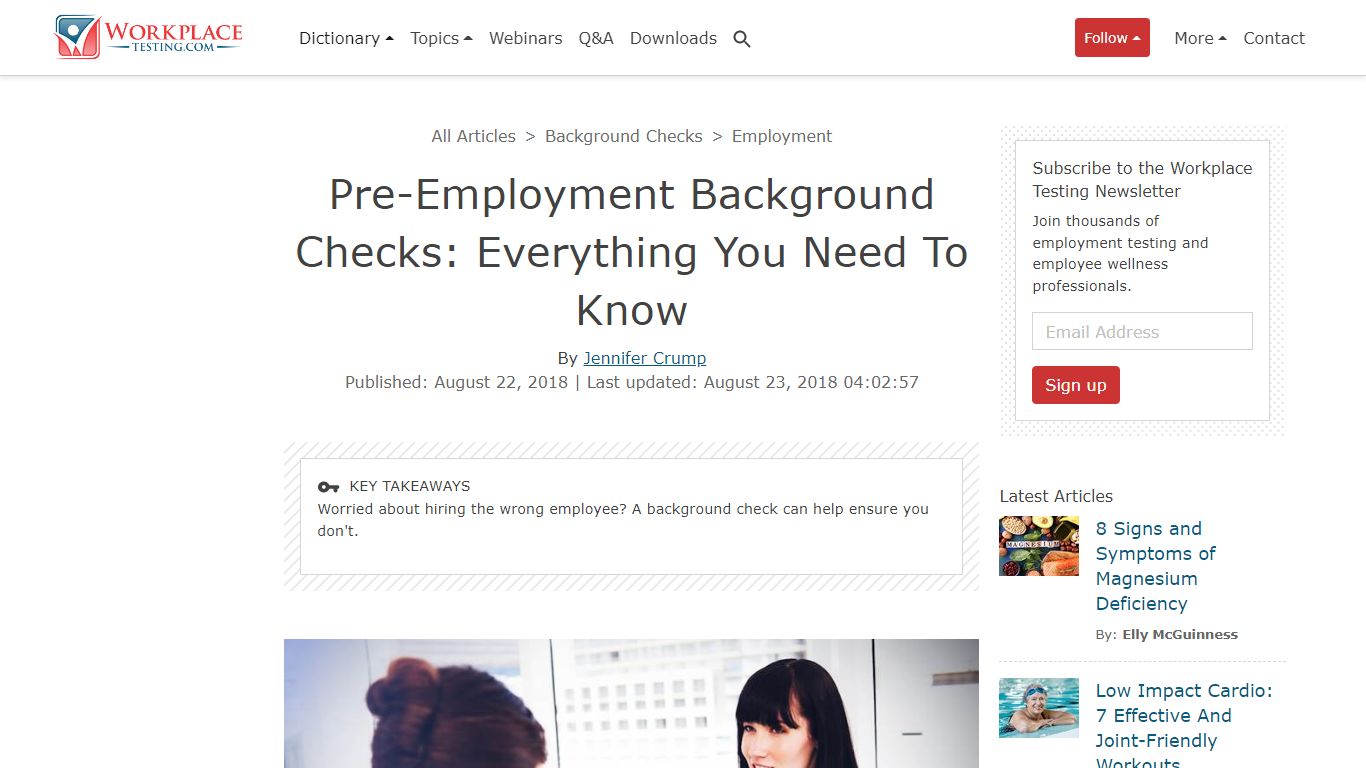 Pre-Employment Background Checks: Everything You Need To Know